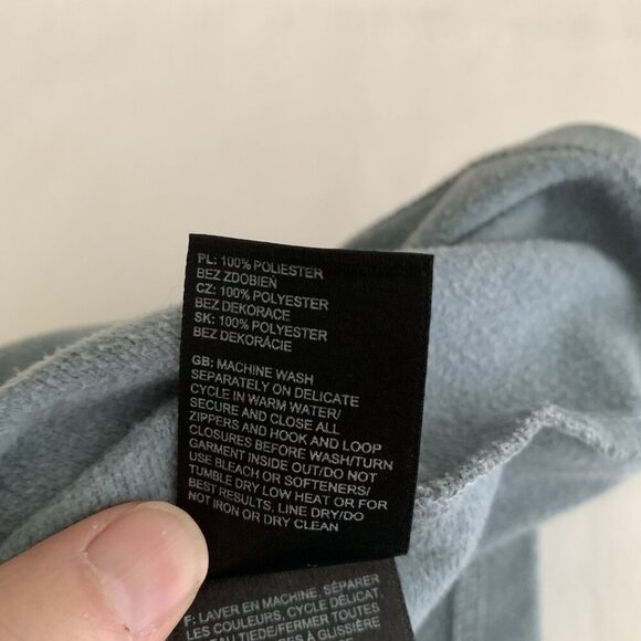 The North Face Canyonlands Women's 1/4 Zip Fleece Pullover Size Medium Blue - Picture 12 of 12